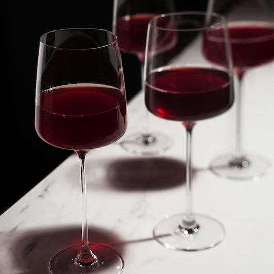 Design Is This Set Gläser für Weiß- und Rotwein aus Glas Mit Stiel 4Stück Design Is This Set Gläser für Weiß- und Rotwein aus Glas Mit Stiel 4Stück