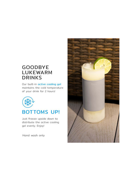 Design Is This Set Gläser Cocktail/Trinken / Whiskey aus Glas in Gray Farbe 355.2ml 2Stück