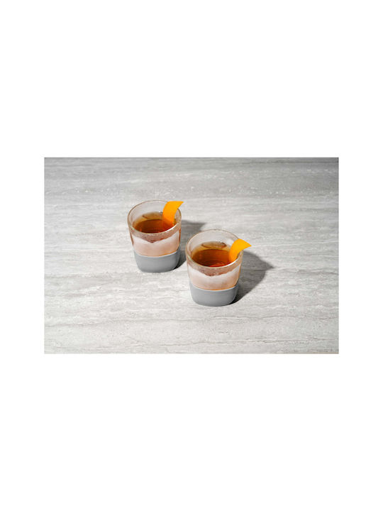 Design Is This Set Gläser Whiskey / Cocktail/Trinken aus Glas in Gray Farbe 266.4ml 2Stück