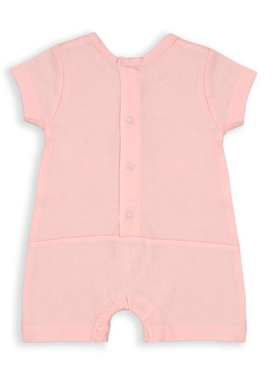 Babybol Baby Bodysuit Short-Sleeved Pink