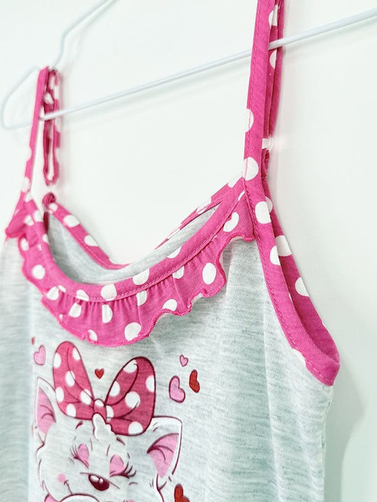 Cocobaci Kinder Nachthemd Baumwoll Gray