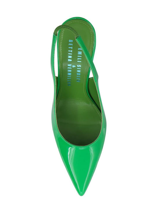 Patent Leather Green High Heels