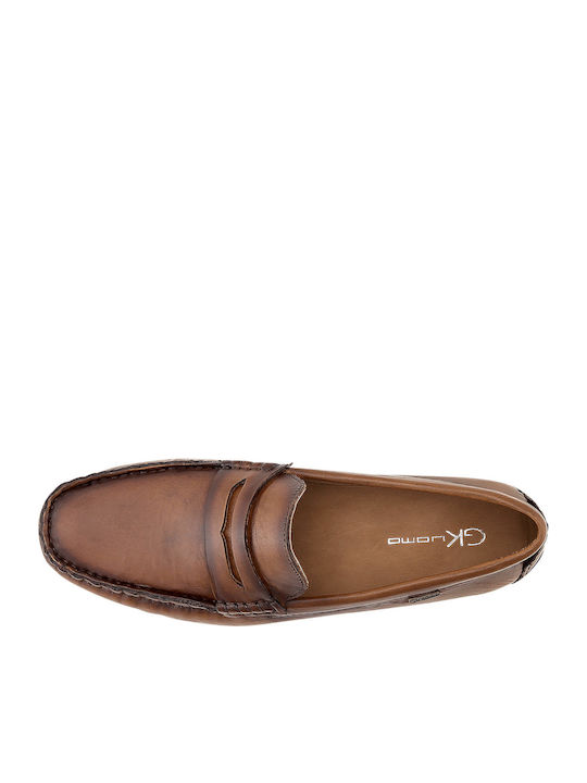 Men's Leather Loafers Tabac Brown
