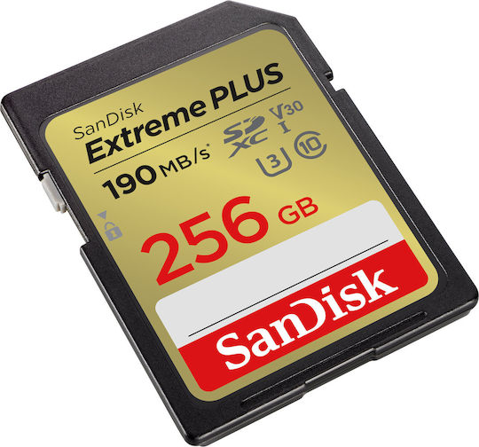 Sandisk Extreme SDXC 256GB Class 10 U3 V30 UHS-I