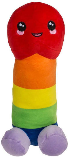 Rainbow Plush Penis 30 Cm