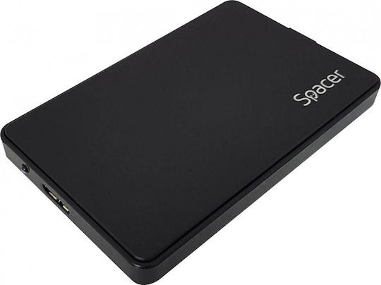 Rack Spacer SPR-25612 Black 2.5" USB 3.0