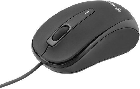 Tellur Verkabelt Mini Maus Schwarz