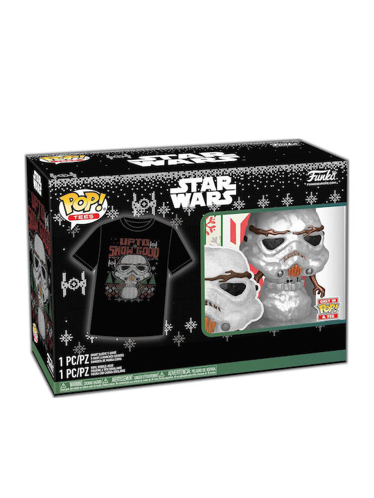 Funko Pop! Tees Sports: Holiday Stormtrooper Metallic (S) (Metallic) (S)