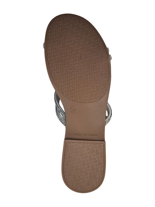 Women's Flat Sandals in White Color