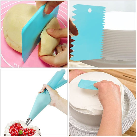 Set Pungi De Patiserie Metalice 72 Bucăți