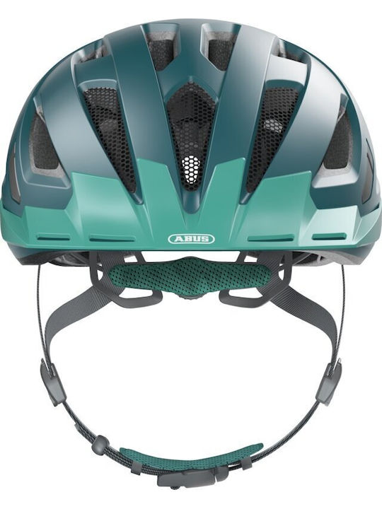 Каска за велосипед Abus Urban-i 3.0 Core зелена Urban размер XL