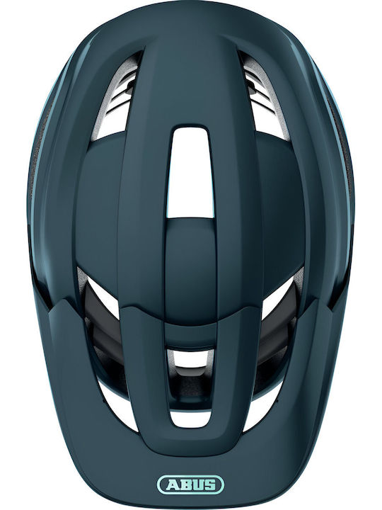 Abus Cliffhanger Midnight Blue Mtb Bicycle Helmet Size L Abus Cliffhanger Midnight Blue Mtb Bicycle Helmet Size L