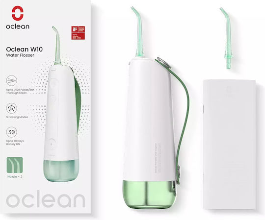 OClean W10 Irigator bucal Verde