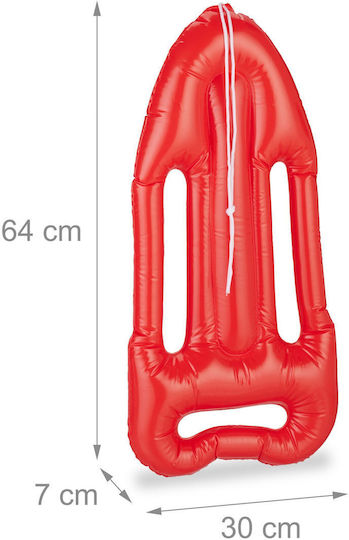Надуваем Басейнов Дюшек Relaxdays Размери 7 X 30 X 64 См Червен