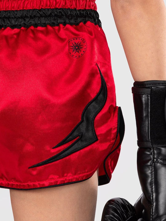Venum Inferno Kinder Muay Thai Shorts Kirschrot