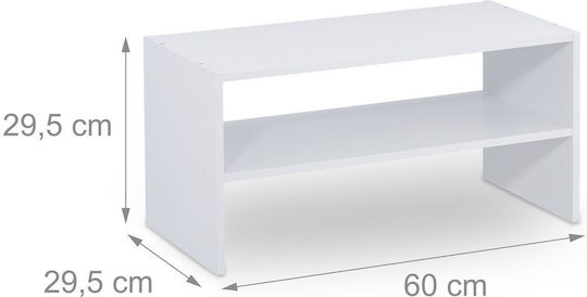 Relaxdays Holz Schuhorganisator 60x29.5x29.5cm