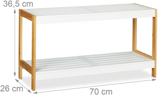 Organizatoare Pantofi Din Bambus 70x26x36,5cm