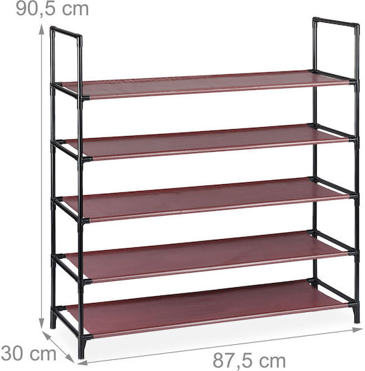 Пластмасов Обувна рафт 87.5x30x90.5см