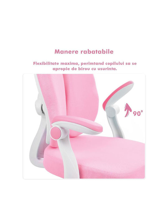 Schreibtischstuhl 2 Side mit Armlehnen Rosa 1Stück