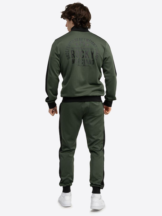 Trainingsanzug Olive/black