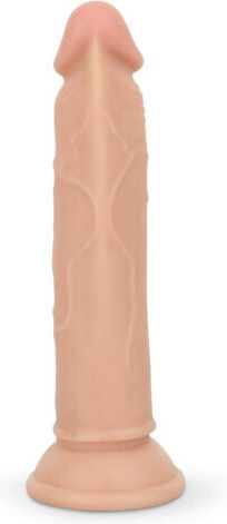 Easytoys Ρεαλιστικό Dildo με Βεντούζα Flesh 17.5cm