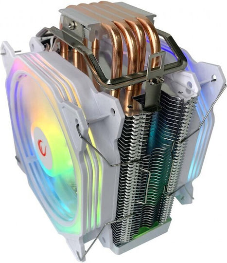 Rampage Octagon C60 CPU Kühlung für Socket 1700 / AM5 mit ARGB Beleuchtung Weiß