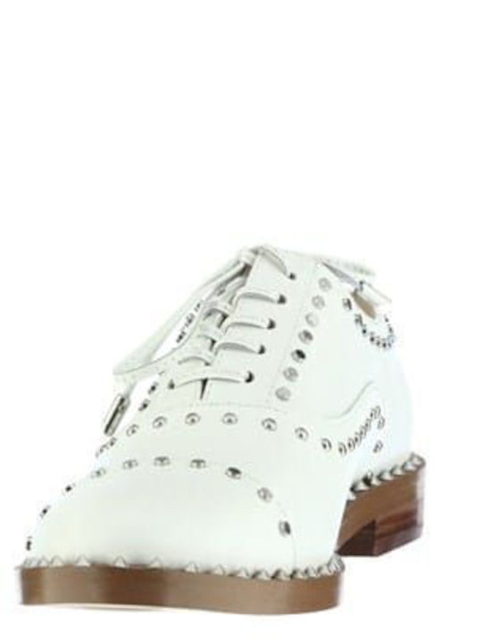 Garroy Damen Oxfords in Weiß Farbe