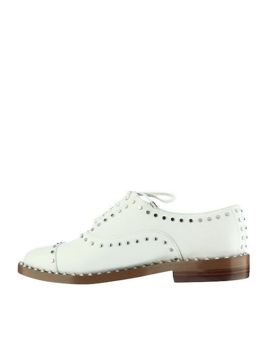 Garroy Damen Oxfords in Weiß Farbe