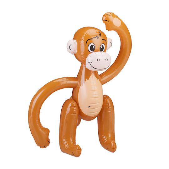 Inflatable Monkey Relaxdays Dimensions 58 X 45 X 40 Cm