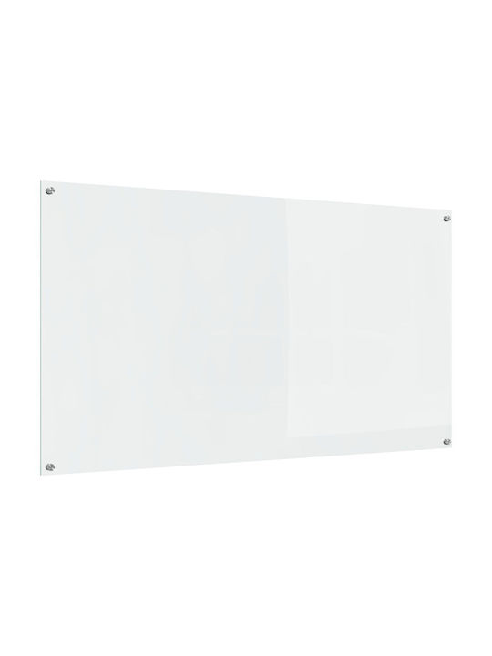 vidaXL Rechteckige Küchenplatte aus Glas in Transparentem Farb 110x60x0.6cm 42001294