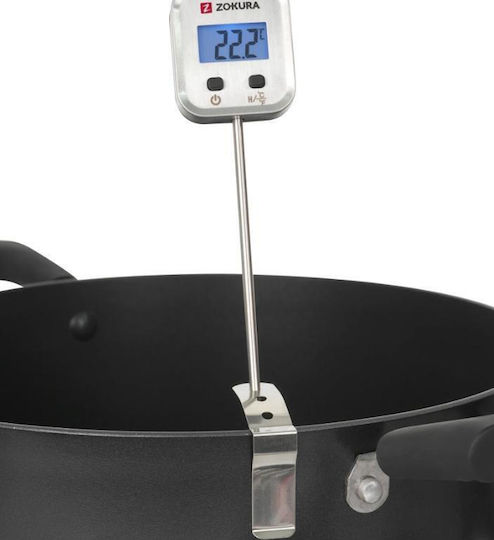 Zokura Ψηφιακό Θερμόμετρο BBQ με Ακίδα +40°C / +40°C Zokura Ψηφιακό Θερμόμετρο BBQ με Ακίδα +40°C / +40°C