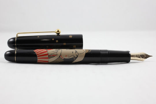 Pilot Namiki Nippon Art Maki-e Geisha Toyohina Tominoto Fn-4m-uto Fountain Pen 3131910563518 Nibs Medium14k