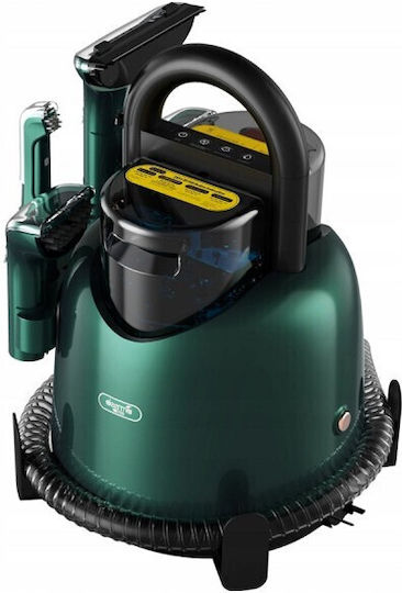 Deerma Прахосмукачка за мокро/сухо почистване 1650W с пластмасов контейнер 1.6л зелена