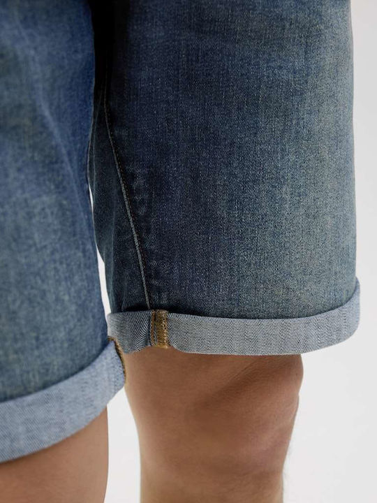 Men's Denim Bermuda Blue Denim