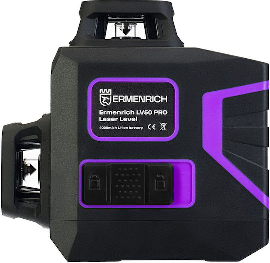 Ermenrich Pro Αυτορυθμιζόμενο Γραμμικό Αλφάδι Laser Πράσινης Δέσμης