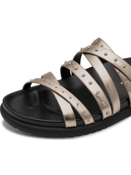 Women's Flat Sandals Bronze