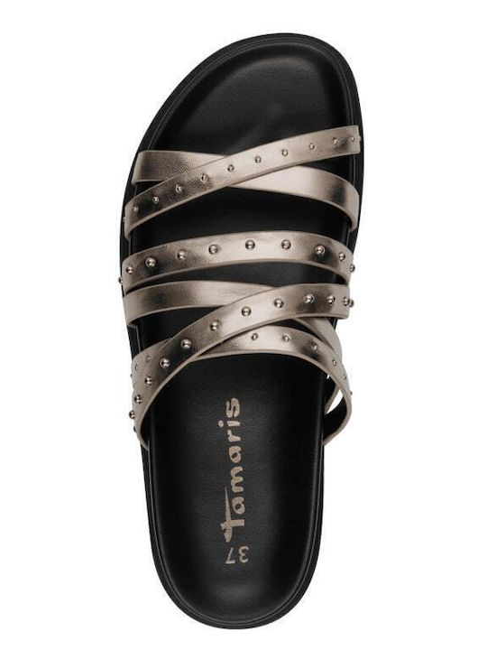 Women's Flat Sandals Bronze