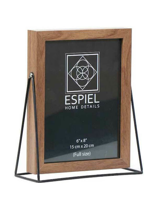 Espiel Metallic Brown Silver Photo Frame 3 Pieces