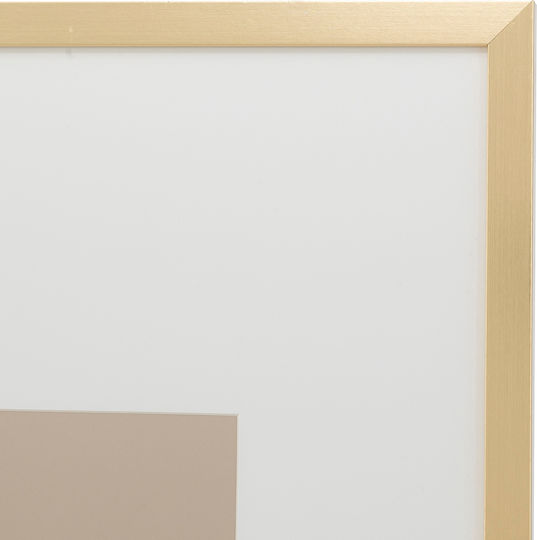 Wand Fotorahmen Hölzernes mit Goldenem Rahmen