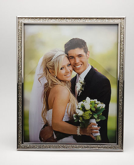 Karvounis Metallic Photo Frame with Silver Frame