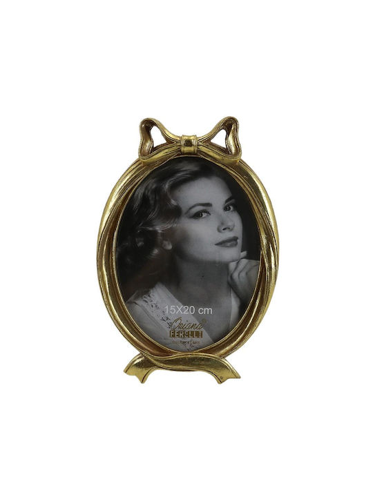 Oriana Ferelli Wooden Photo Frame with Gold Frame