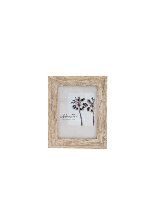 Zen Collection Κορνίζα Πλαστική με Μπεζ Πλαίσιο