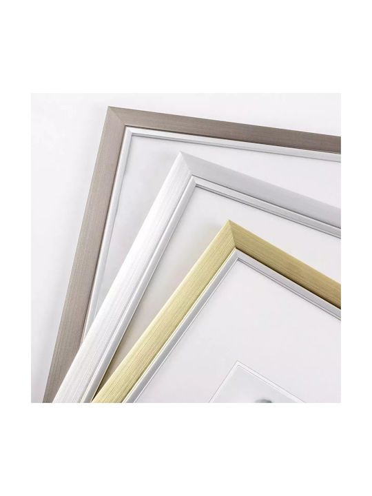 Walther Plastic Photo Frame with Silver Frame
