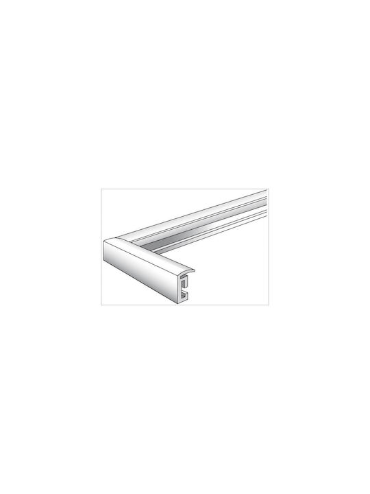 Walther Lifestyle Photo Frame Plastic with Gray Frame