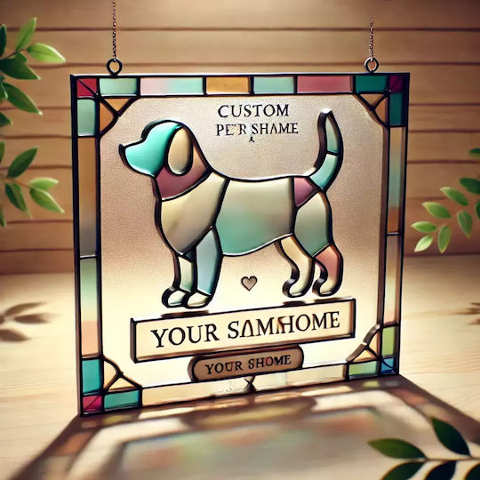 Κορνίζα Plexi Glass Dog