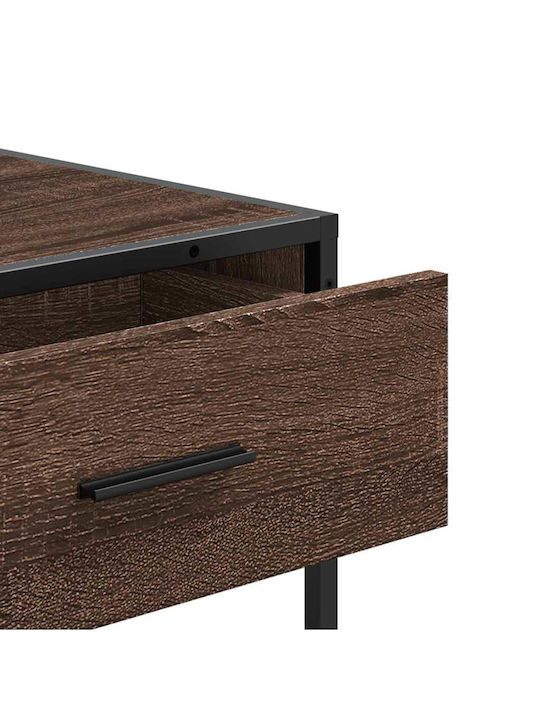 Konsole Brown Oak L90xB35xH80cm
