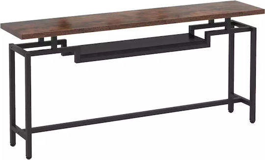 Onole Konsole Walnut - Black L180xB35xH82cm