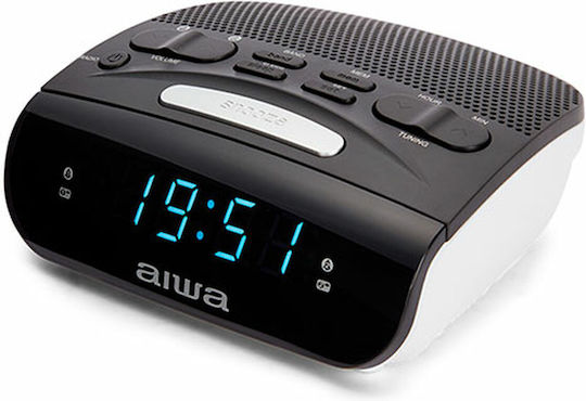 Aiwa Tisch-Digitaluhr mit Wecker & Radio CR-15 Aiwa Tisch-Digitaluhr mit Wecker & Radio CR-15