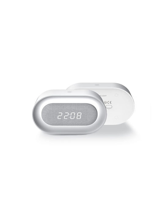 Alarm Clock Led Night Light Pure Fnl-07 Aksel White Long Forever Light