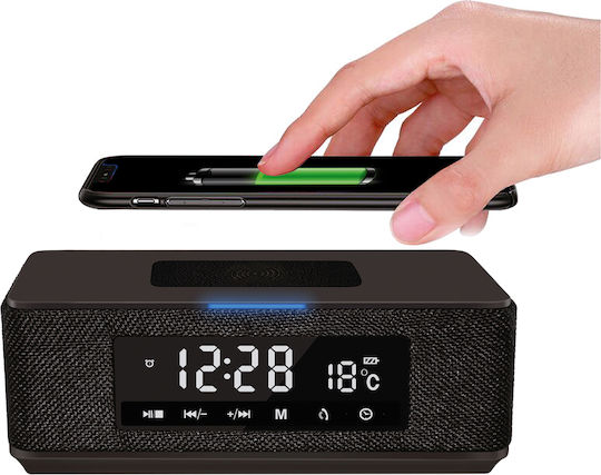Platinet Digital Black Tabletop Clock Platinet Digital Black Tabletop Clock